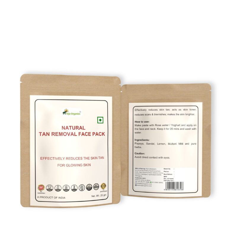Natural Tan Removal Face Pack