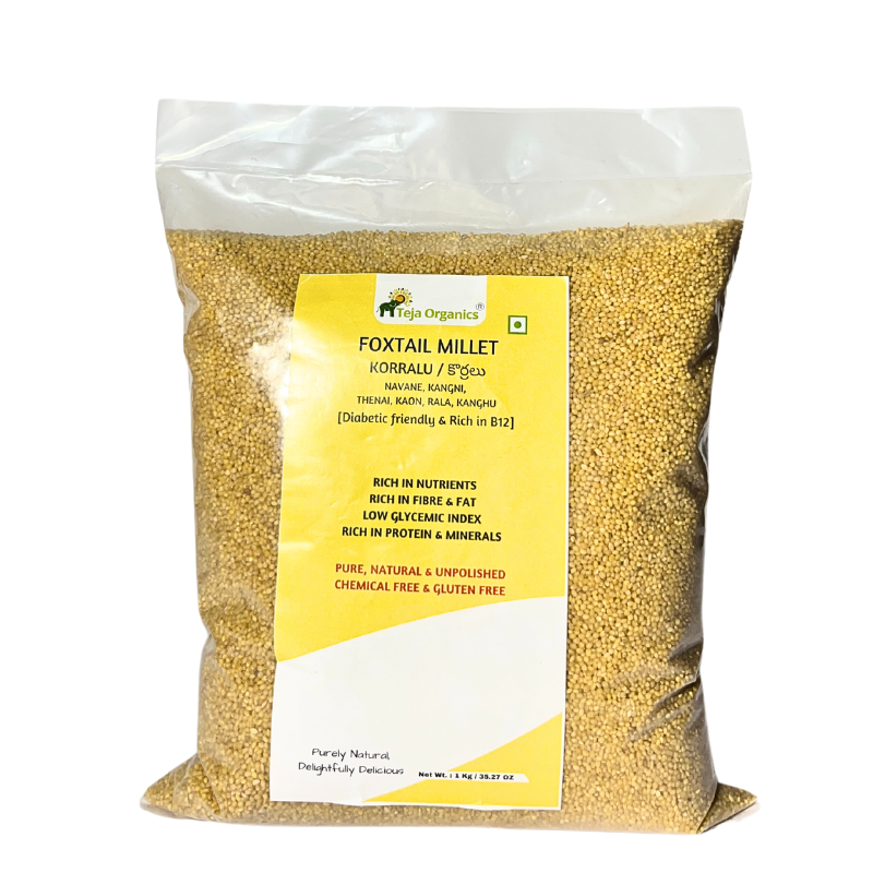 Foxtail Millet Korralu / Navane, Kangni, Thenai, Kaon, Rala, Kanghu