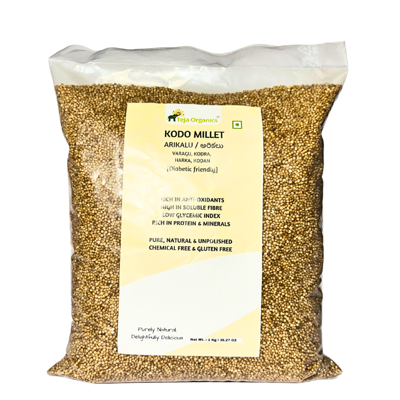 Kodo Millet Arikalu / Varagu, Kodra, Harka, Kodan