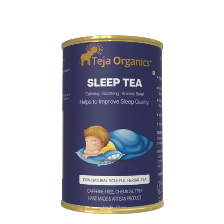 Sleep Tea 50gm / 100% Natural and Soulful Herbal Tea / Caffeine Free