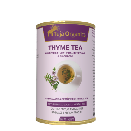 Thyme Tea 50 gm / 100% Natural and Soulful Herbal Tea / Caffeine Free