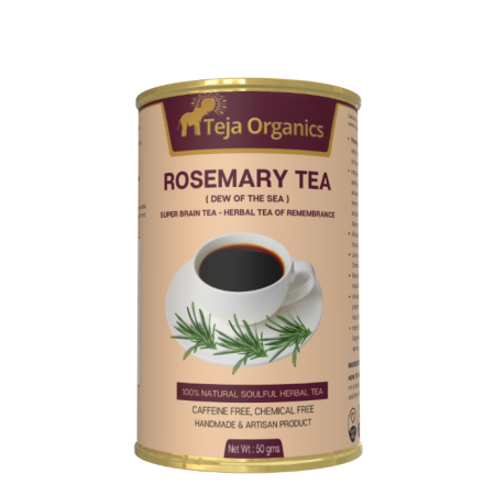 Rosemary Tea 50gm / 100% Natural and Soulful Herbal Tea / Caffeine Free