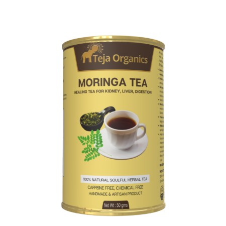 Pure Moringa Tea 50gm / 100% Natural and Soulful Herbal Tea / Caffeine Free