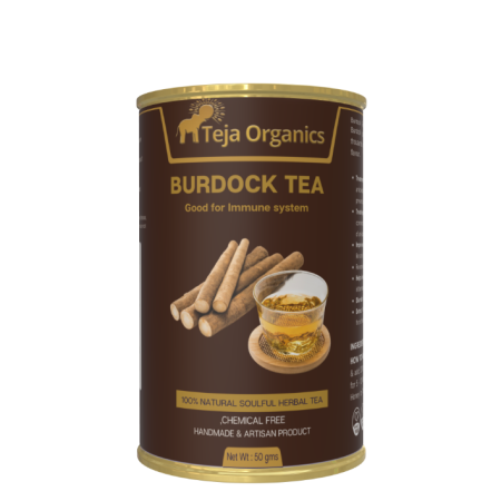 Burdock Tea 50gm / Good for Immune System / Helps to Prevent Infections / Caffeine Free