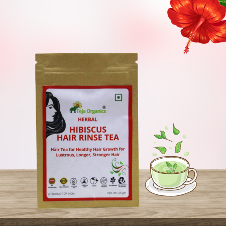 Hibiscus Hair Rinse Tea 20gms (3 Pack)