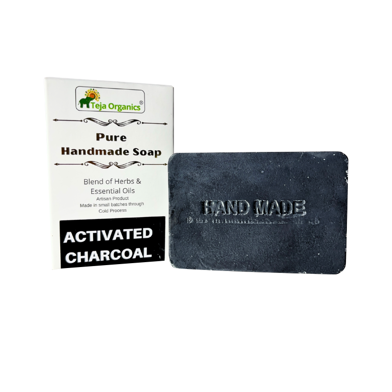 Activated Charcoal Hand Made Soap 100gms