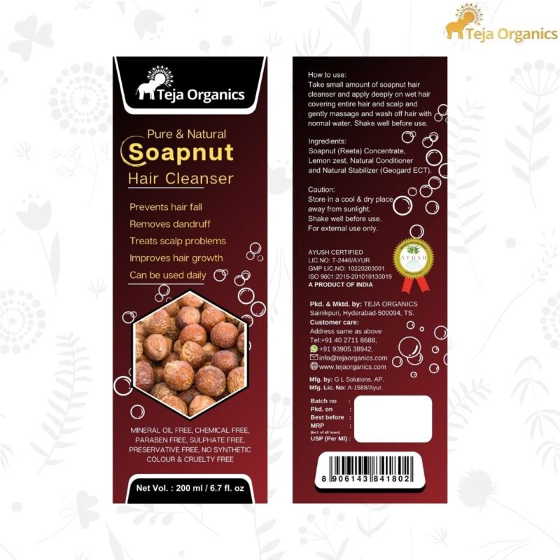 Soapnut Hair Cleanser