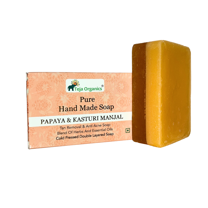 Papaya & Kasturi Manjal Soap 125gms
