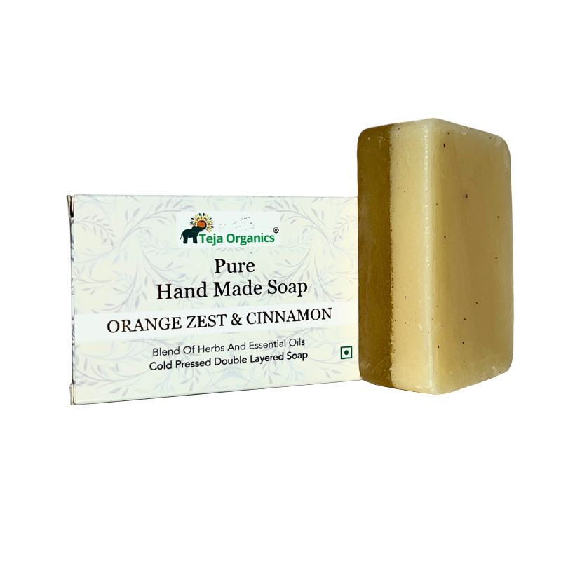 Orange Zest & Cinnamon Soap 125gms