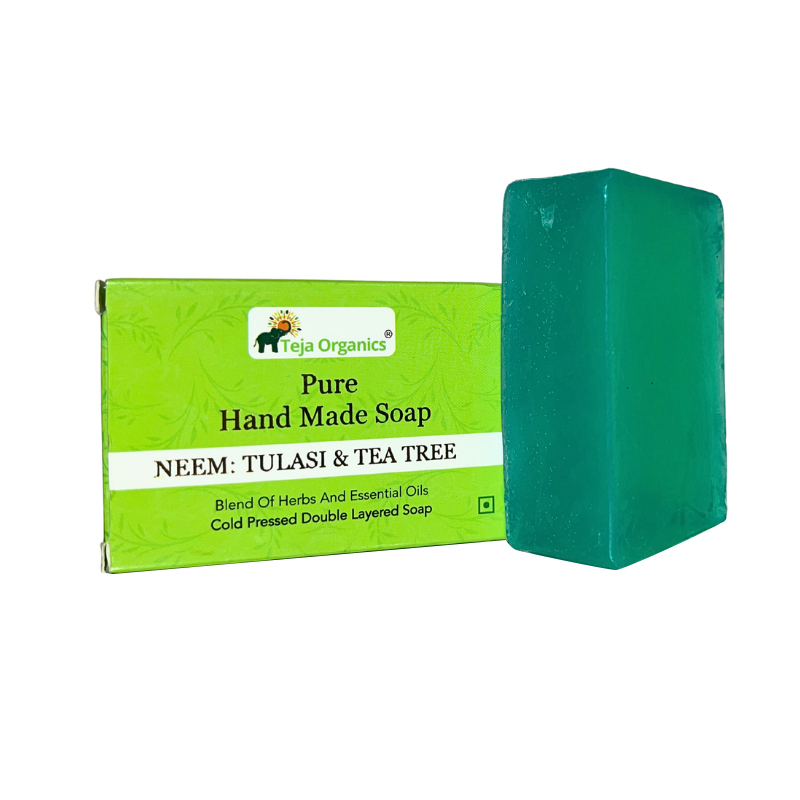 Neem Tulsi & Tea Tree Soap 125gms