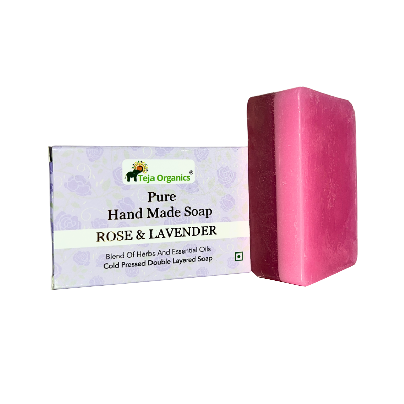 Pure Handmade Soap : Rose & Lavender